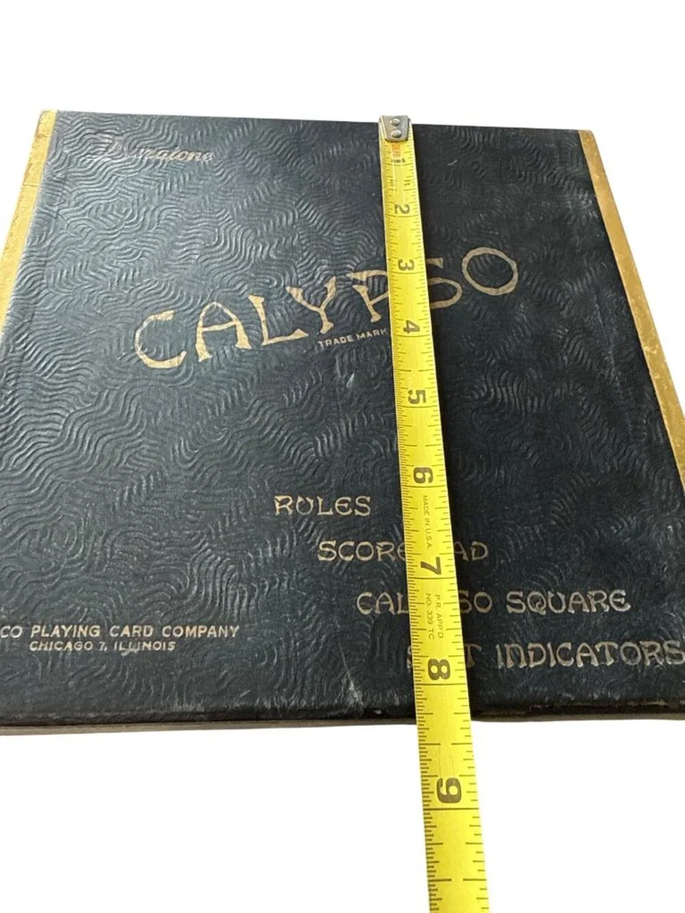 Calypso 1955 Duratone Card Game Set With Rules Score Pad & Suit Indicators - Picture 6 of 8